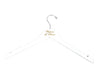 Engraved White Bridal Party Hangers
