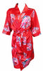 Satin Floral Blank Bridal Party Robes