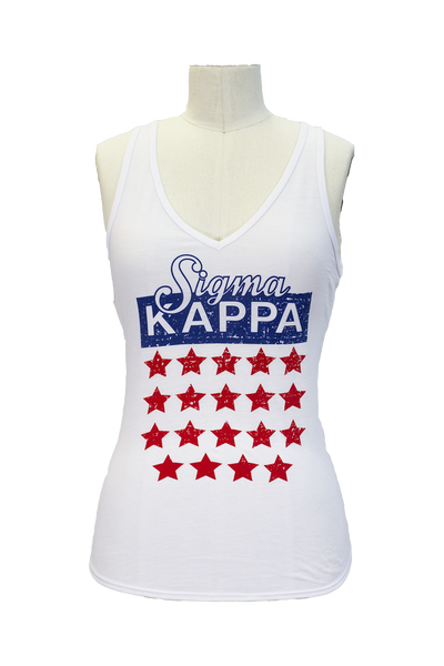 Sigma Kappa USA Flag Tank