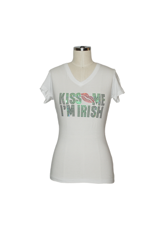 Kiss Me I'm Irish "Lips" T-Shirt