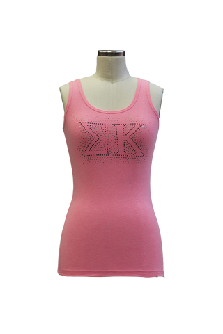 Sigma Kappa "ΣK" Sunburst - Pink