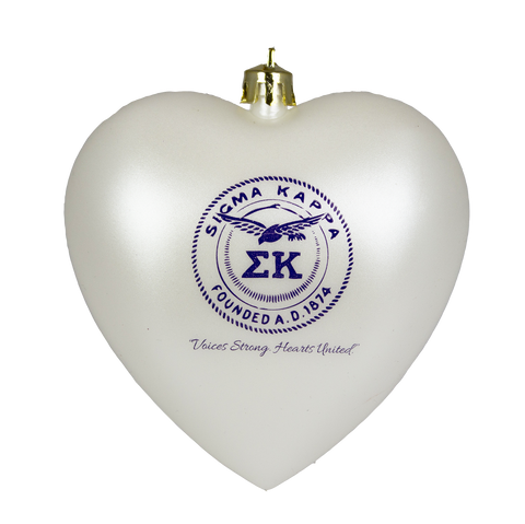 Sigma Kappa Seal Ornament