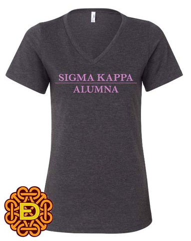 Sigma Kappa Alumna Relaxed Fit T-Shirt